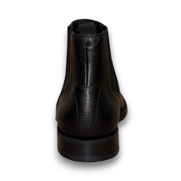 BOSS Premium Chelsea Boots Men's Black Leather US 9 (UK 8 EU 42) MSRP $539 - Picture 3 of 4